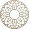 Ekena Millwork Cannes Wood Fretwork Pierced Ceiling Medallion, Birch, 20"OD x 6 7/8"ID x 3/8"T CMWP20X20X0375CNBI - alternate 1